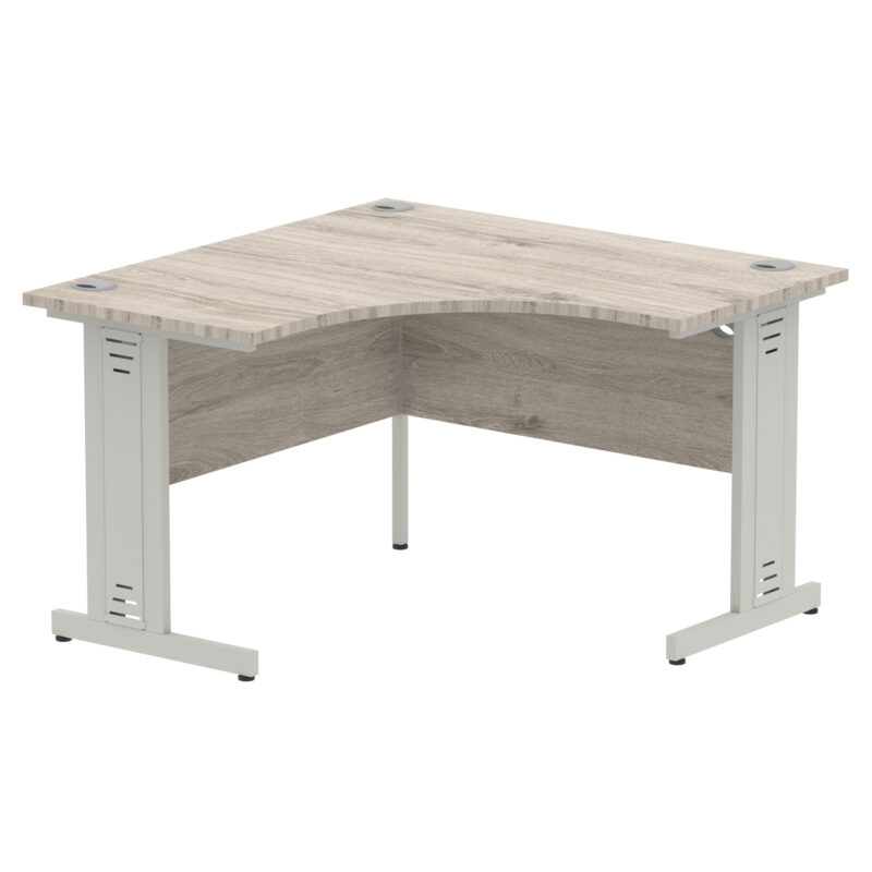 impulse 1200mm cable managed leg corner desk