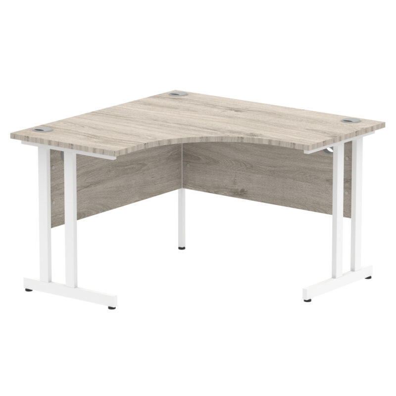 impulse 1200mm cantilever leg corner desk