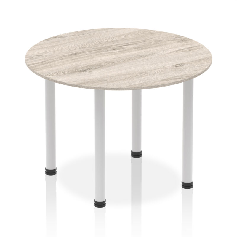 impulse round table with post leg