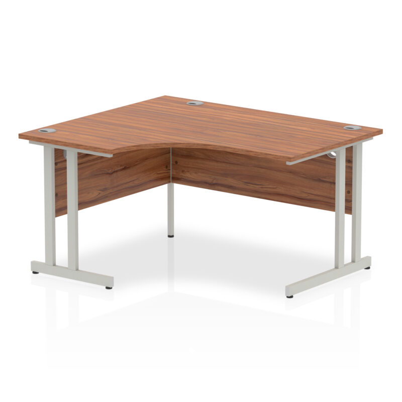 impulse 1400mm left crescent desk cantilever leg