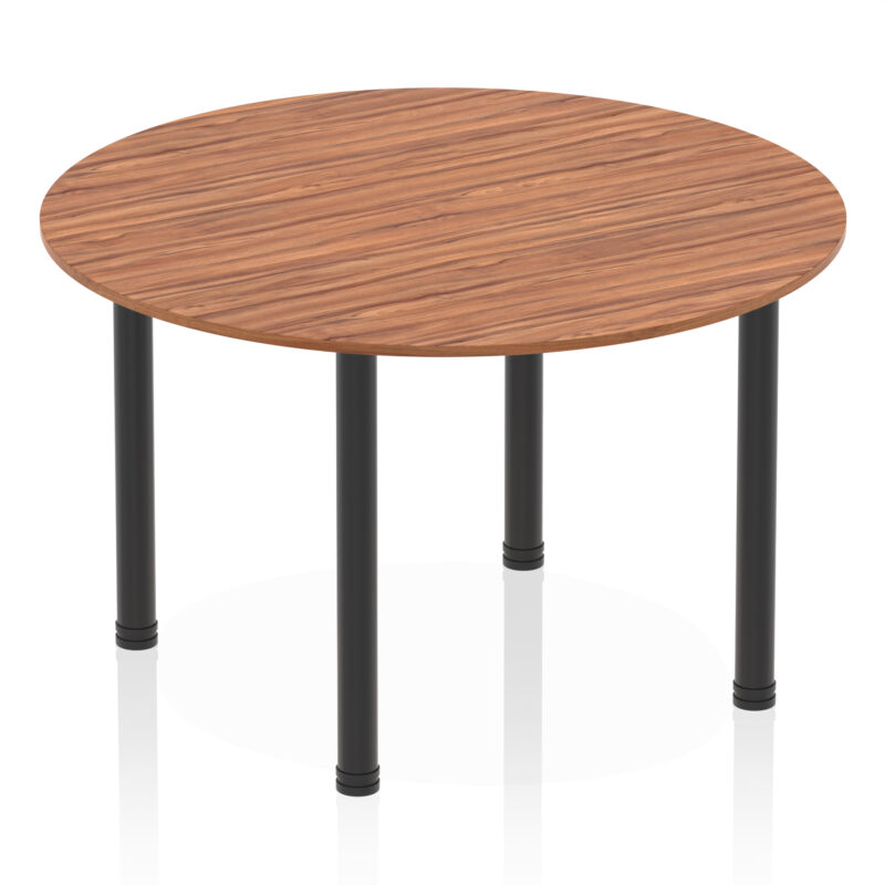 impulse round table with post leg