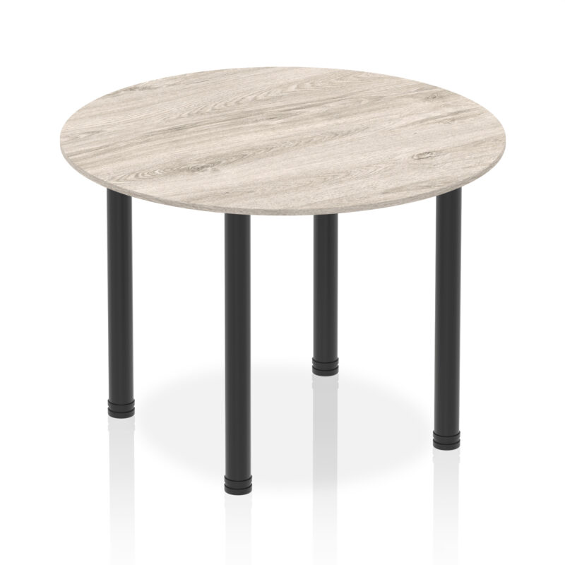 impulse round table with post leg