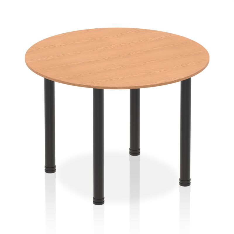 impulse round table with post leg