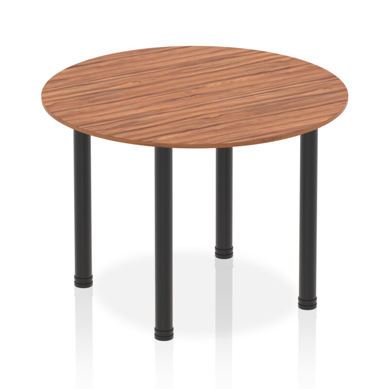 impulse round table with post leg