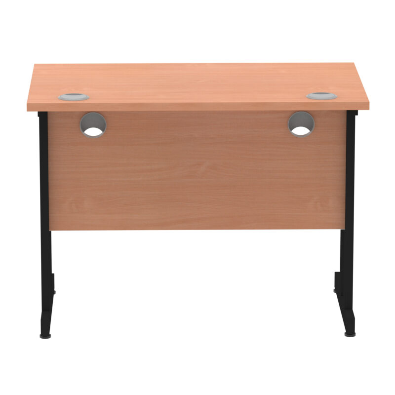 impulse 1000mm slimline desk cantilever leg