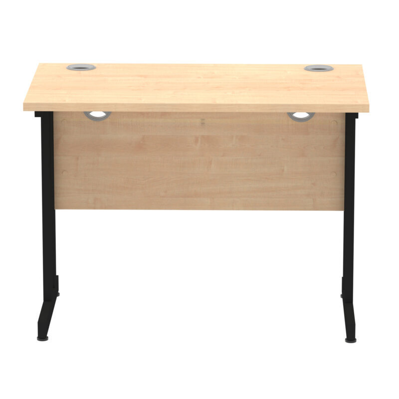 impulse 1000mm slimline desk cantilever leg