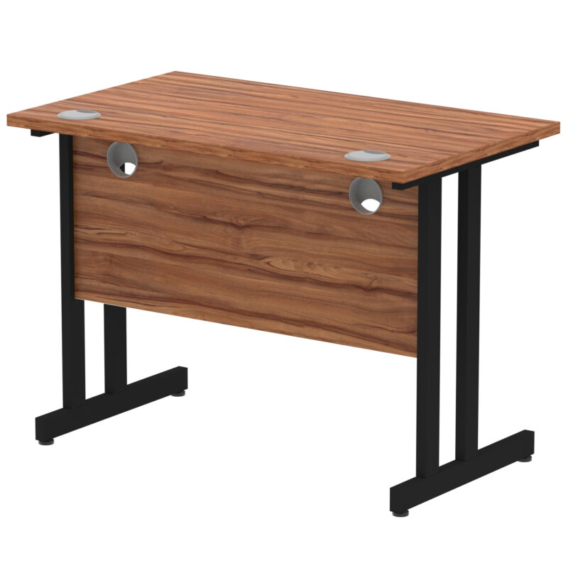 impulse 1000mm slimline desk cantilever leg