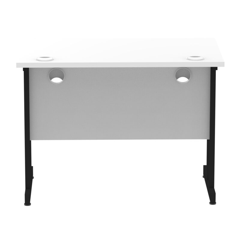 impulse 1000mm slimline desk cantilever leg