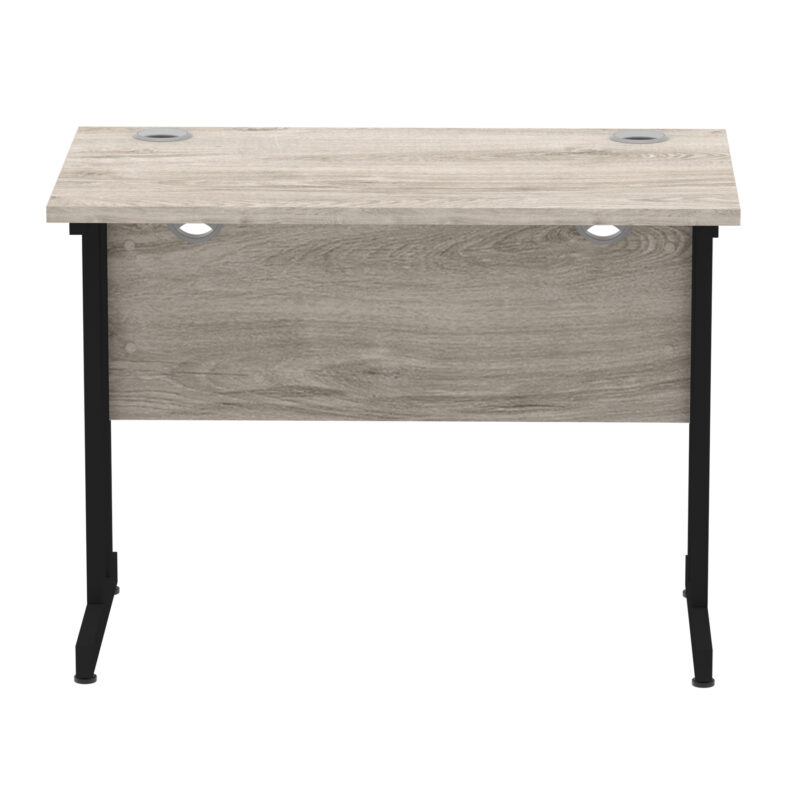 impulse 1000mm slimline desk cantilever leg
