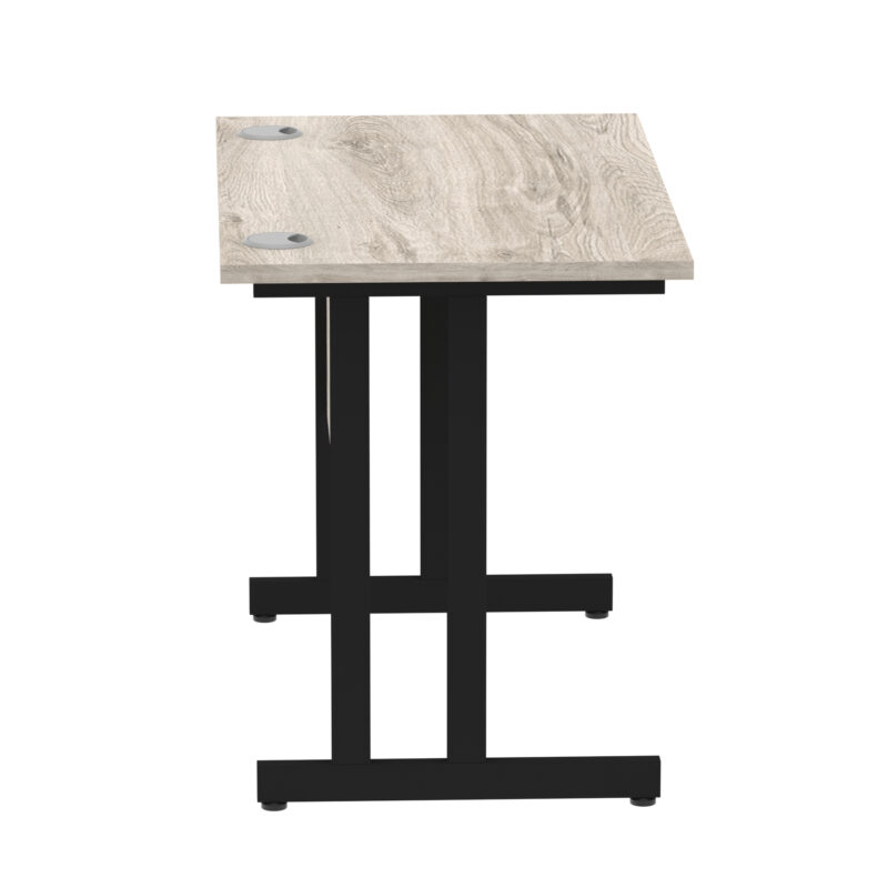 impulse 1000mm slimline desk cantilever leg