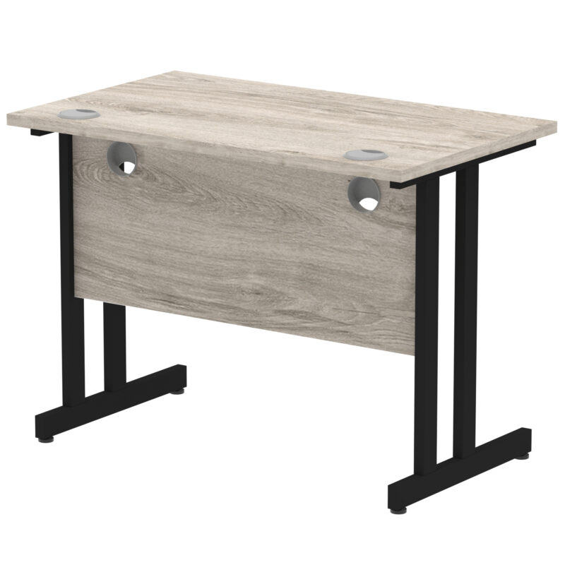 impulse 1000mm slimline desk cantilever leg