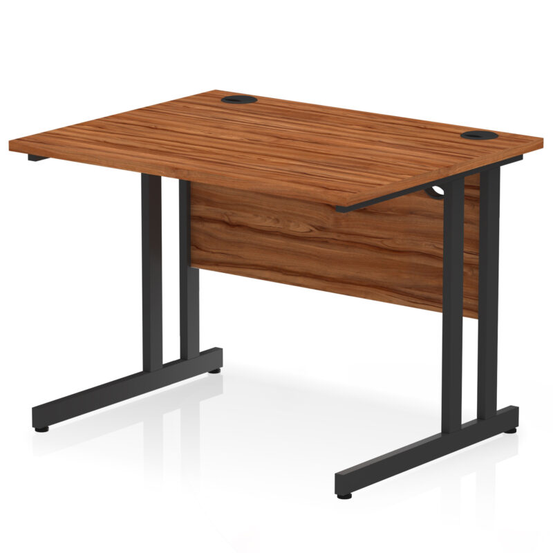 impulse 1000mm straight desk cantilever leg
