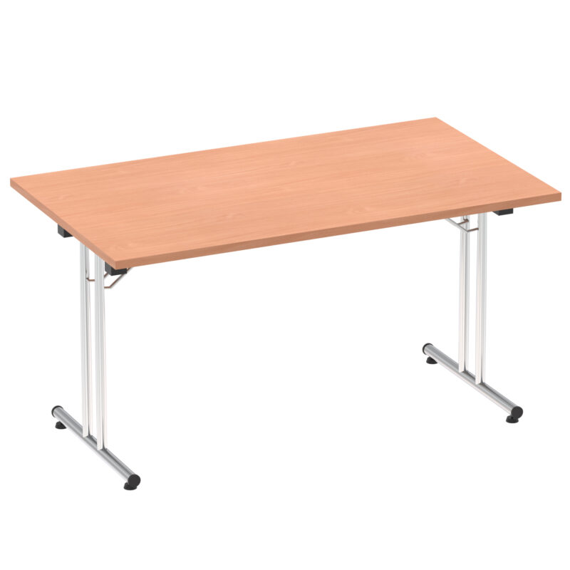 impulse folding rectangle table