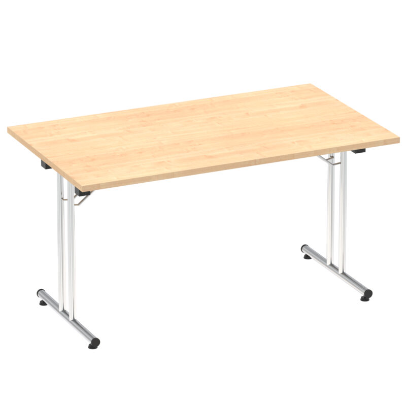 impulse folding rectangle table