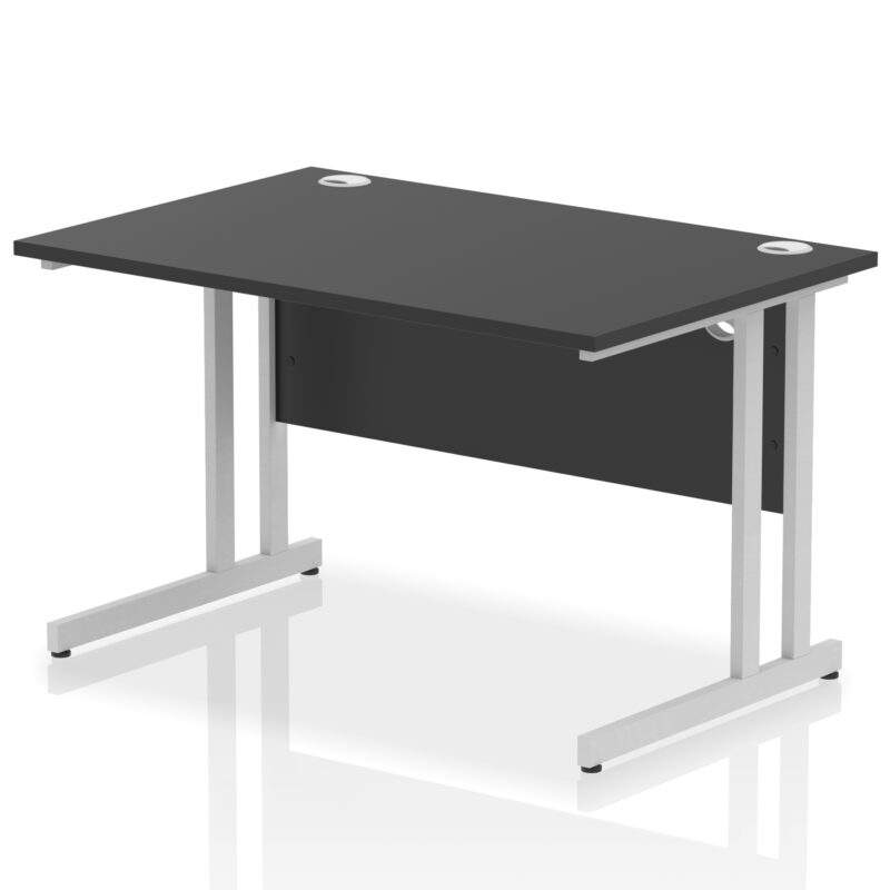 impulse 1200mm straight desk cantilever leg