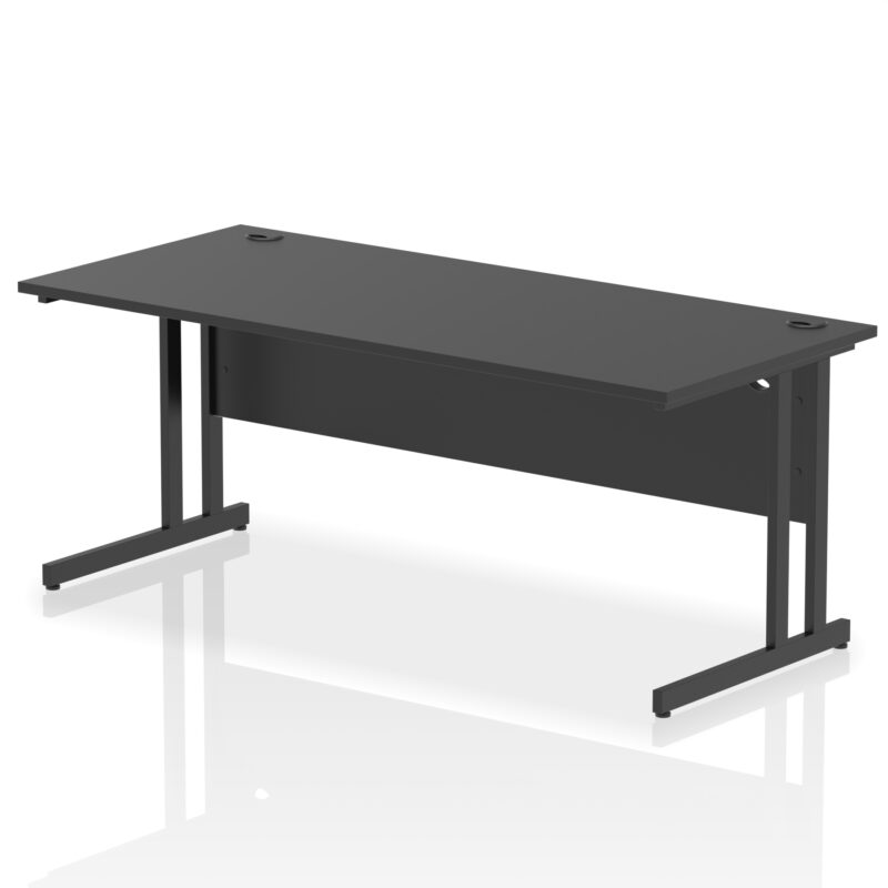 impulse 1800mm straight desk cantilever leg