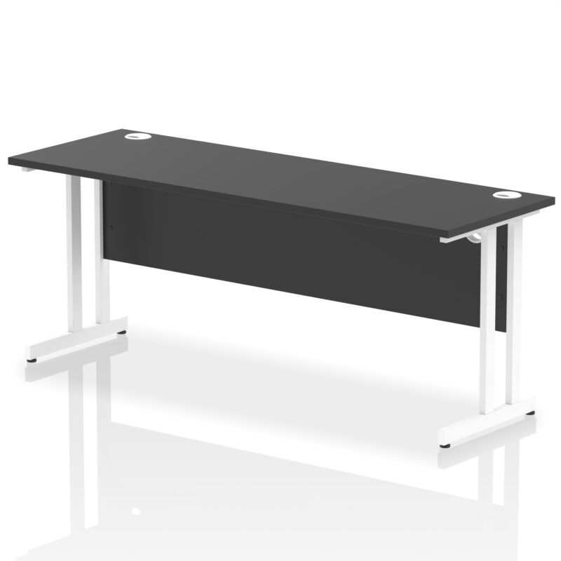 impulse 1800mm slimline desk cantilever leg