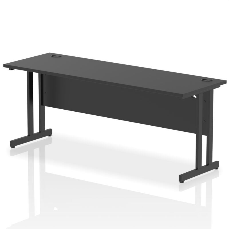 impulse 1800mm slimline desk cantilever leg