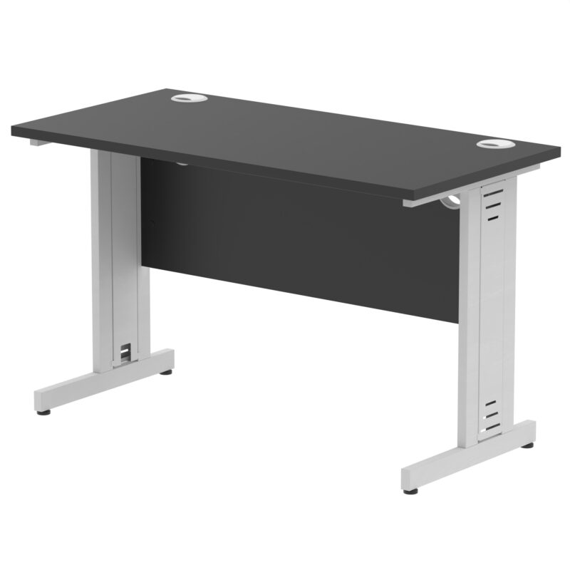 impulse 1200mm slimline desk cable managed leg