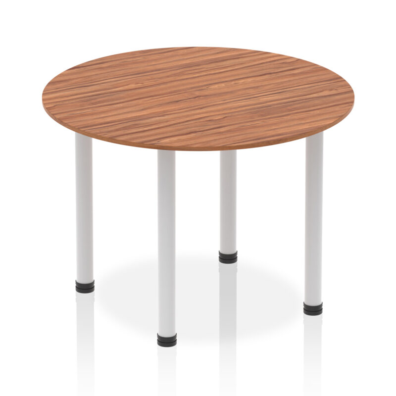 impulse round table with post leg