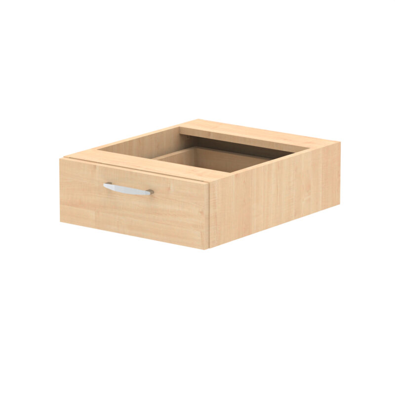 impulse one drawer fixed pedestal