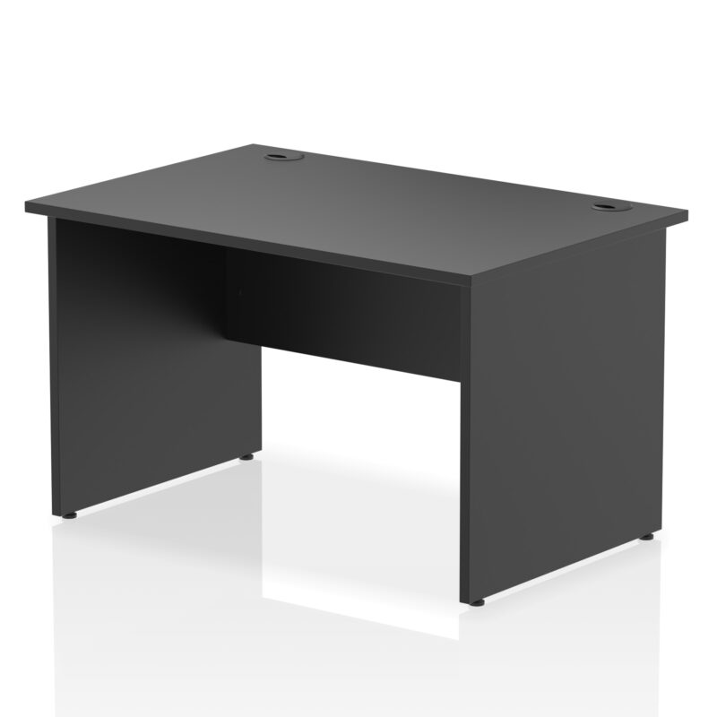 impulse 1200mm straight desk panel end leg