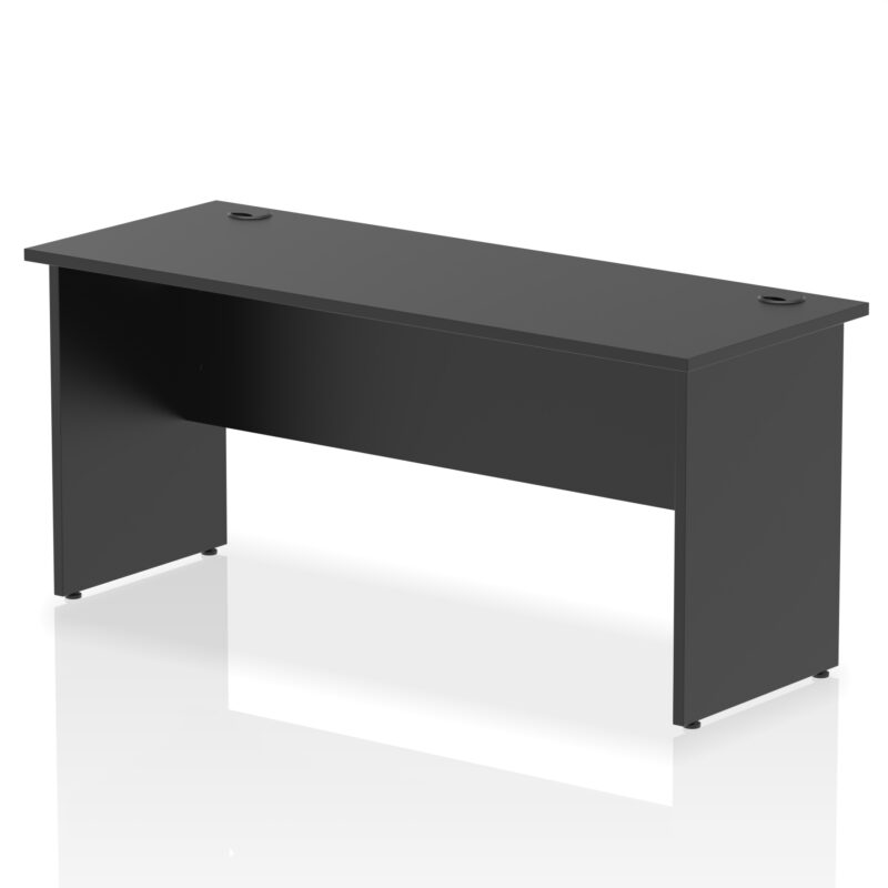 impulse 1600mm slimline desk panel end leg