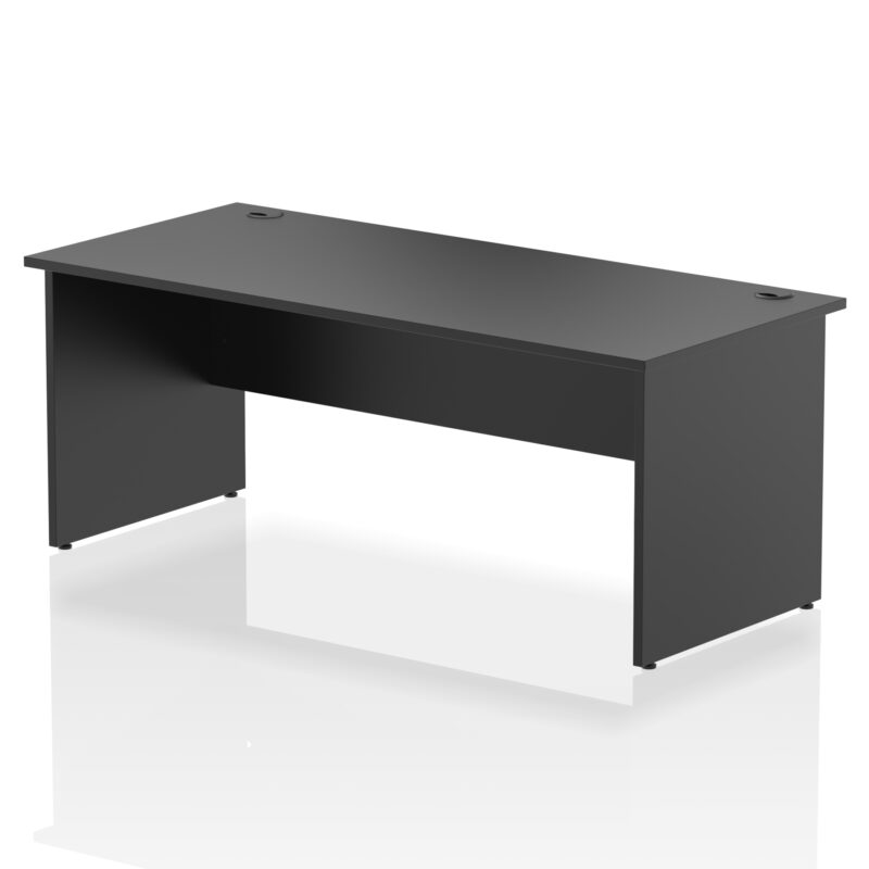 impulse 1800mm straight desk panel end leg