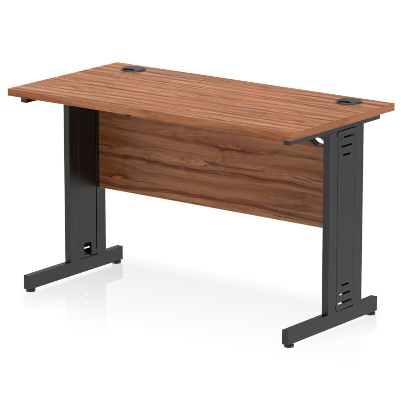 impulse 1200mm slimline desk cable managed leg