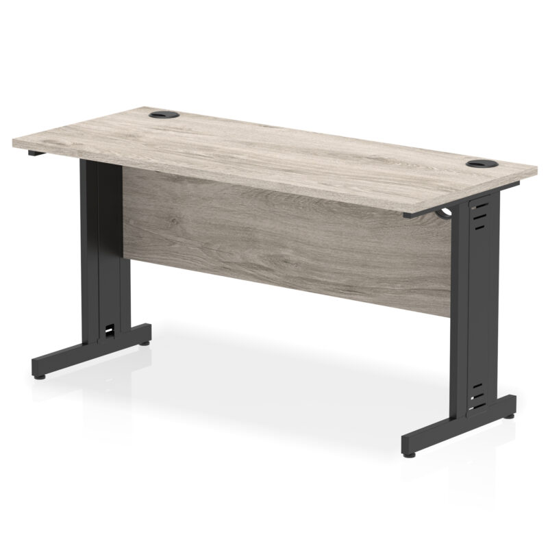 impulse 1400mm slimline desk cable managed leg