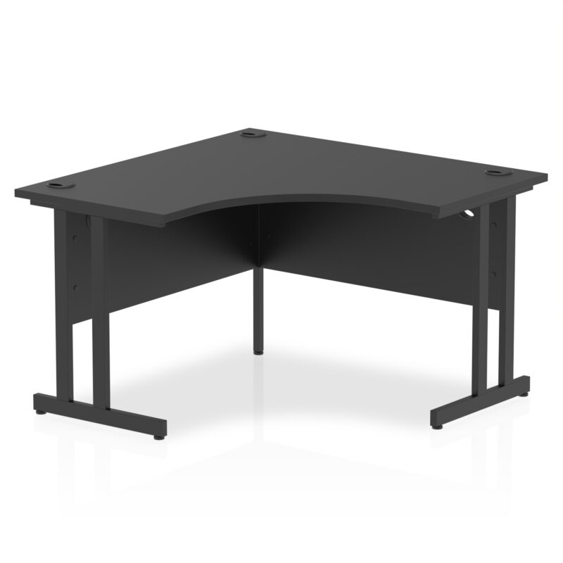 impulse 1200mm cantilever leg corner desk