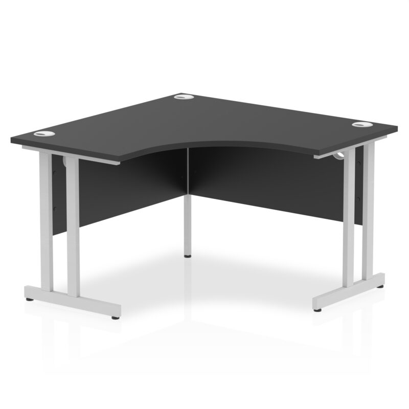 impulse 1200mm cantilever leg corner desk