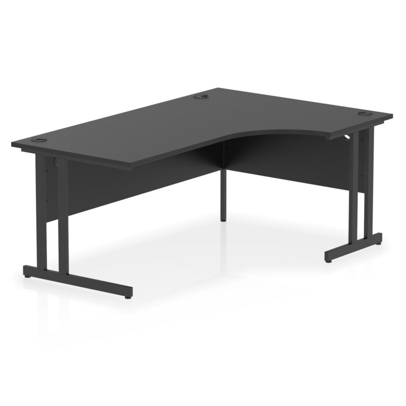 impulse 1800mm right crescent desk cantilever leg