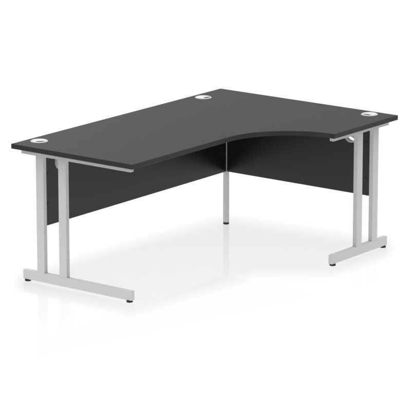 impulse 1800mm right crescent desk cantilever leg