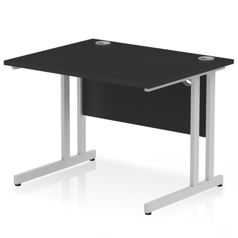 impulse 1000mm straight desk cantilever leg