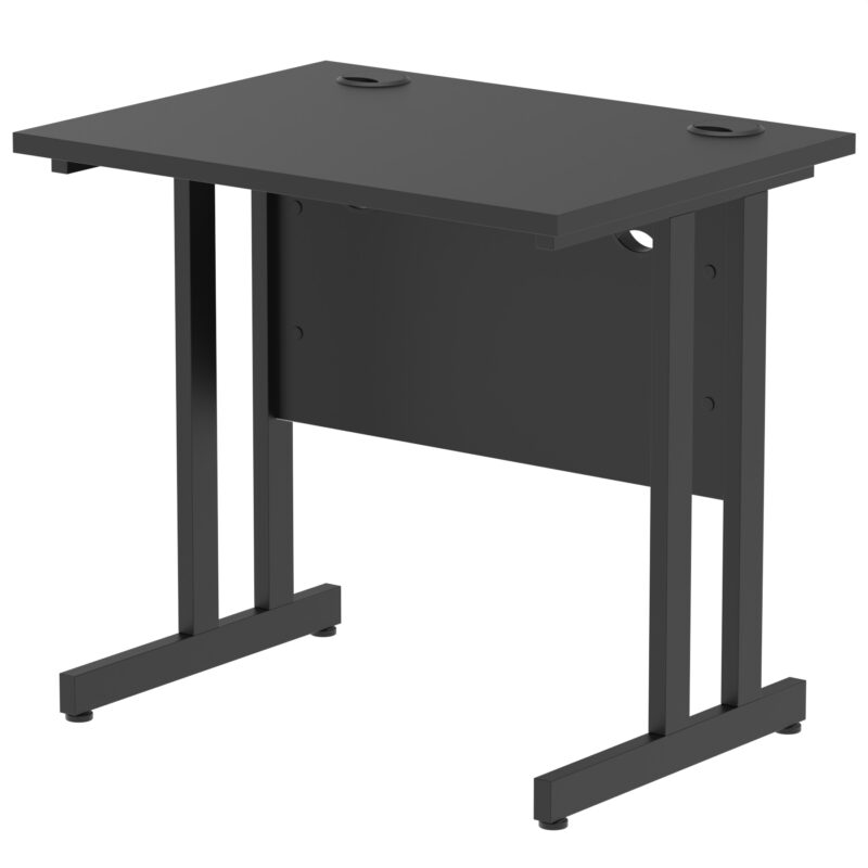 impulse 800mm slimline desk cantilever leg