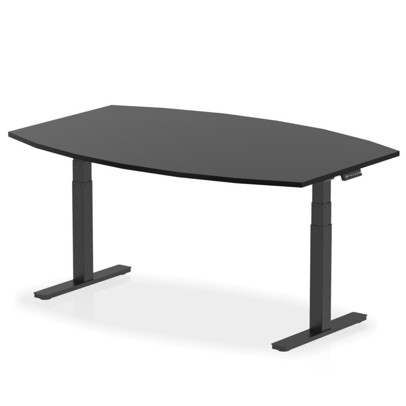 high gloss writable boardroom table height adjustable