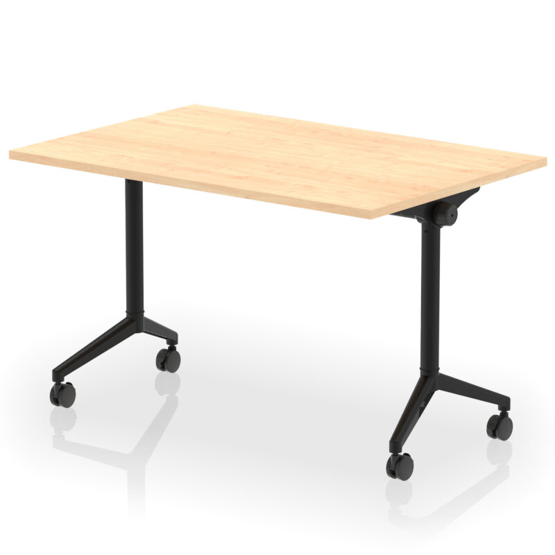 impulse plus flip top rectangular table