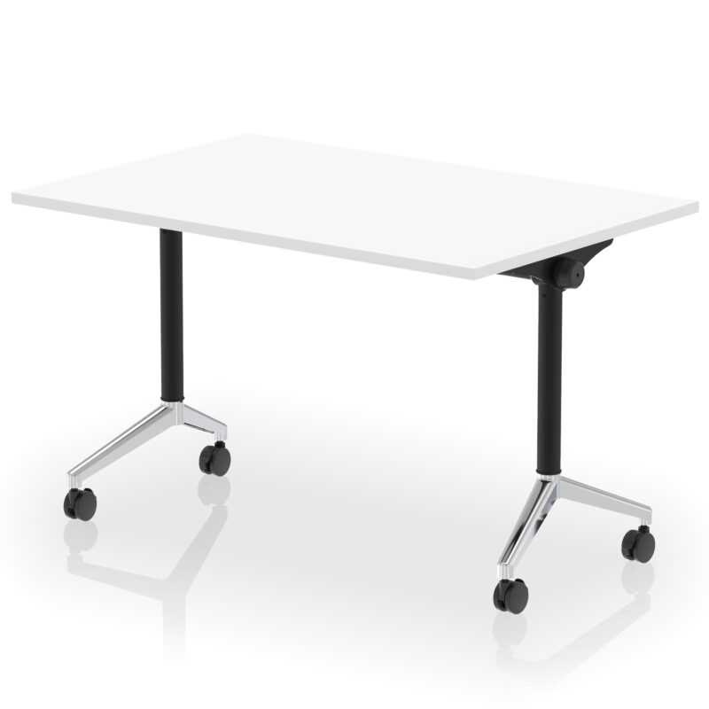impulse plus flip top rectangular table