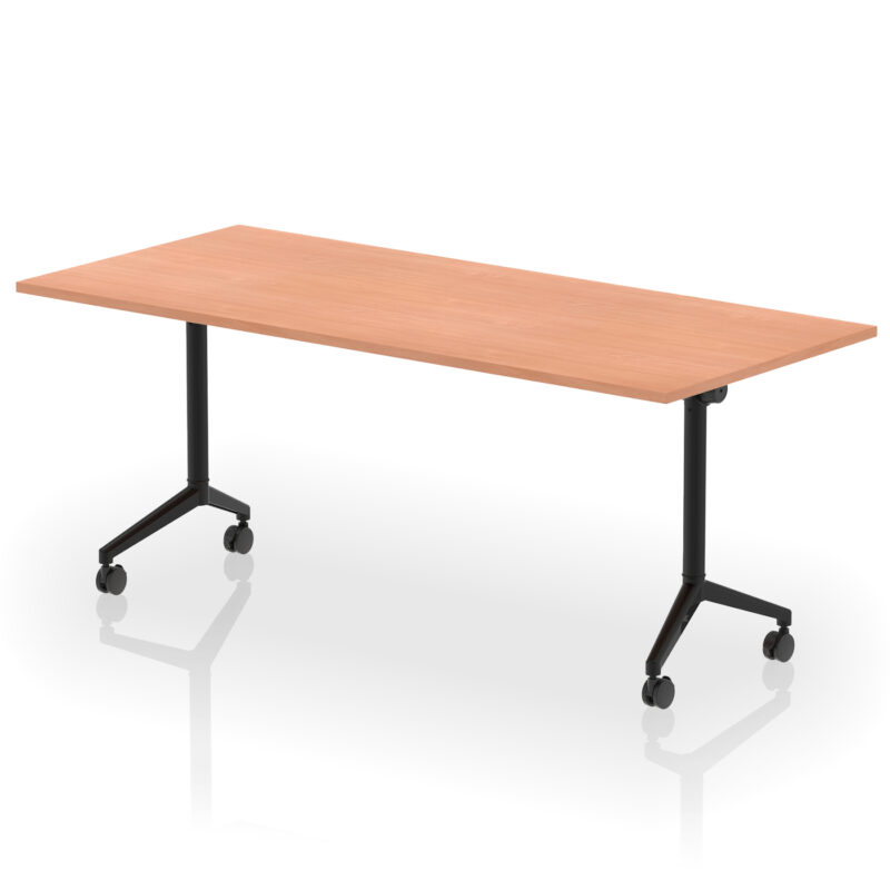 impulse plus flip top rectangular table