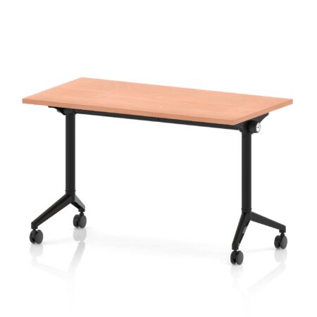 impulse plus slimline flip top rectangular table