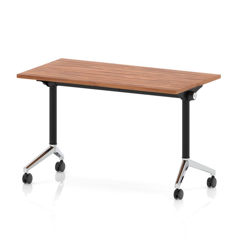 impulse plus slimline flip top rectangular table