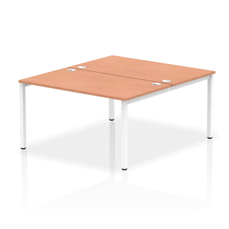 impulse b2b bench desk 2 person