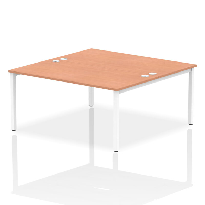 impulse b2b bench desk 2 person
