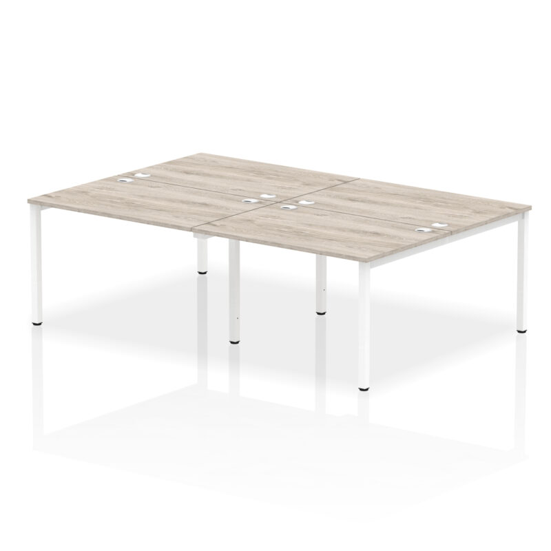 impulse b2b bench desk 4 person