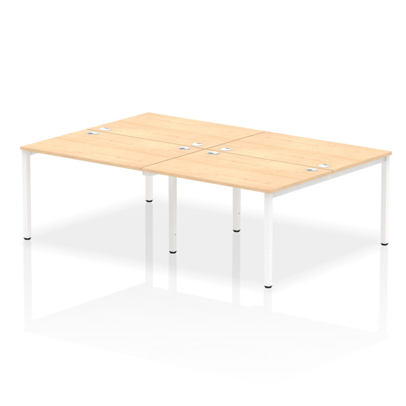 impulse b2b bench desk 4 person