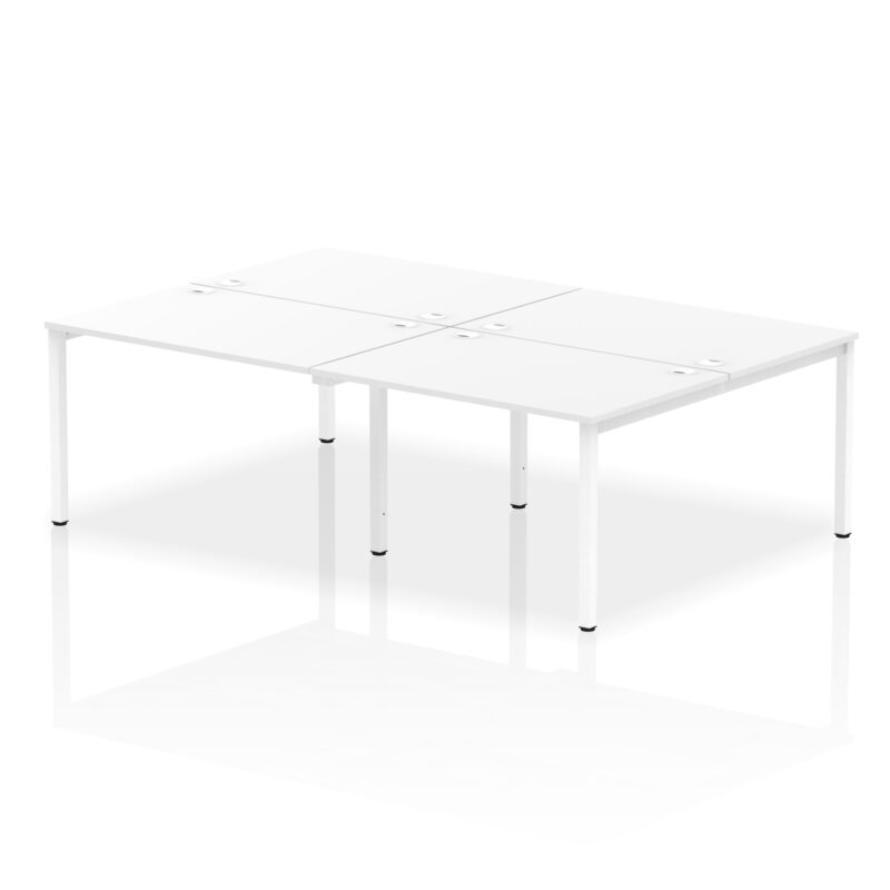 impulse b2b bench desk 4 person