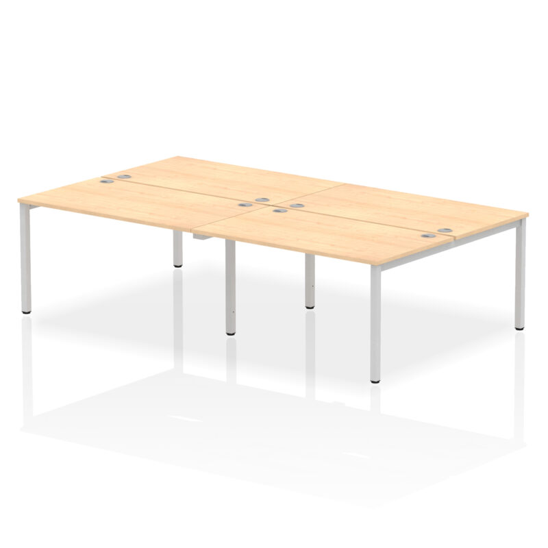 impulse b2b bench desk 4 person