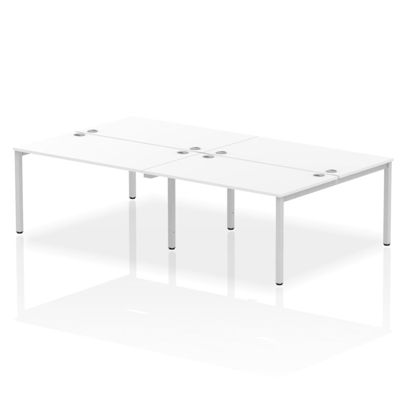 impulse b2b bench desk 4 person