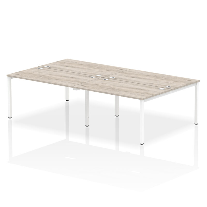 impulse b2b bench desk 4 person